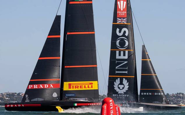 Luna Rossa dominates first day of Prada Cup Final