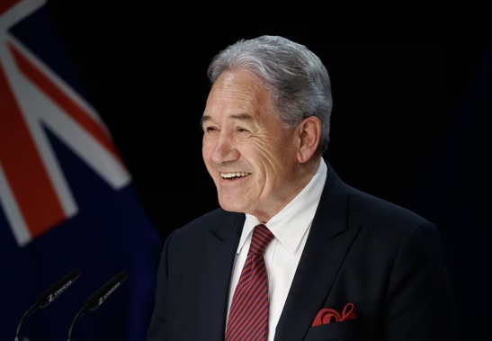 Foreign Affairs Minister Winston Peters outlined New Zealand's role in the events in New Caledonia. Photo / Mark Mitchell