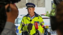 Inspector Jeff Penno addresses media about five fatality crash near Te Awamutu last night.