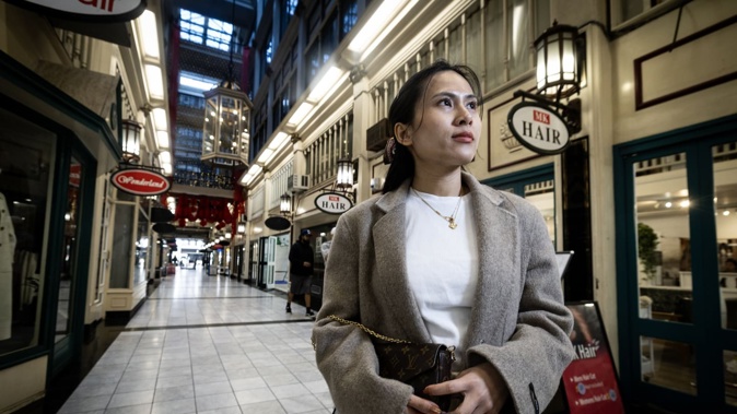 Winnie Vo, owner of Lovely Nails in the Strand Arcade, had her handbag snatched as she was having lunch at the Atrium Food Court. Photo / Jason Oxenham