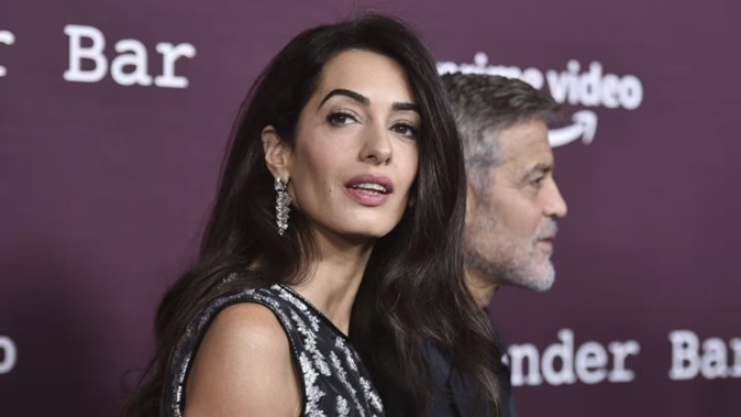 Amal Clooney is one of the legal experts who recommended that the world's top war crimes court seek arrest warrants for Israeli Prime Minister Benjamin Netanyahu and leaders of the militant Hamas group. Photo / AP