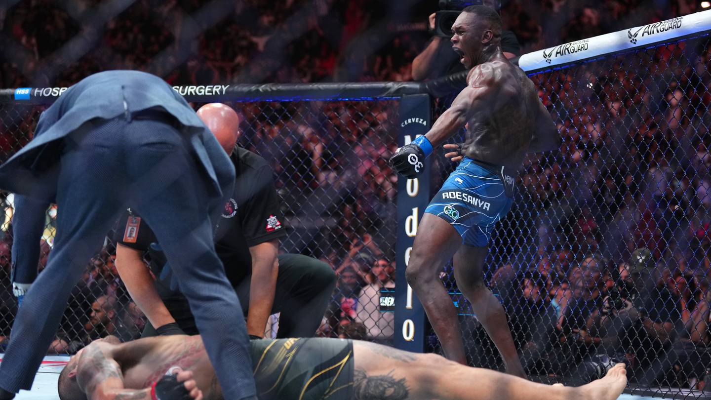 'Revenge Is Sweet': Adesanya Knocks Out Longtime Rival For UFC Title