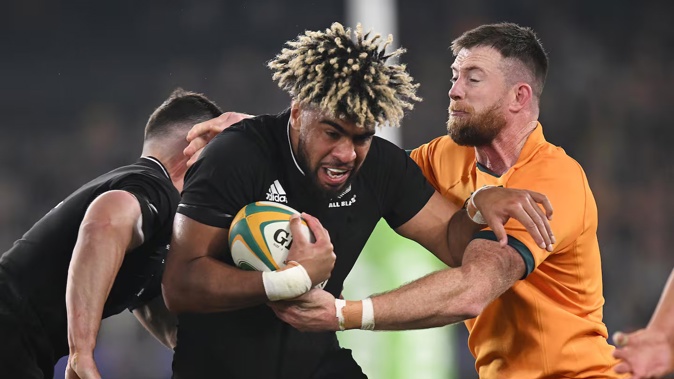 Hoskins Sotutu hasn't played for the All Blacks since 2022. Photo / Getty Images