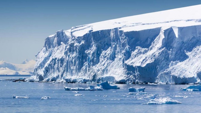 Scientists have been researching the impact of melting glaciers in Antarctica. Photo / Supplied