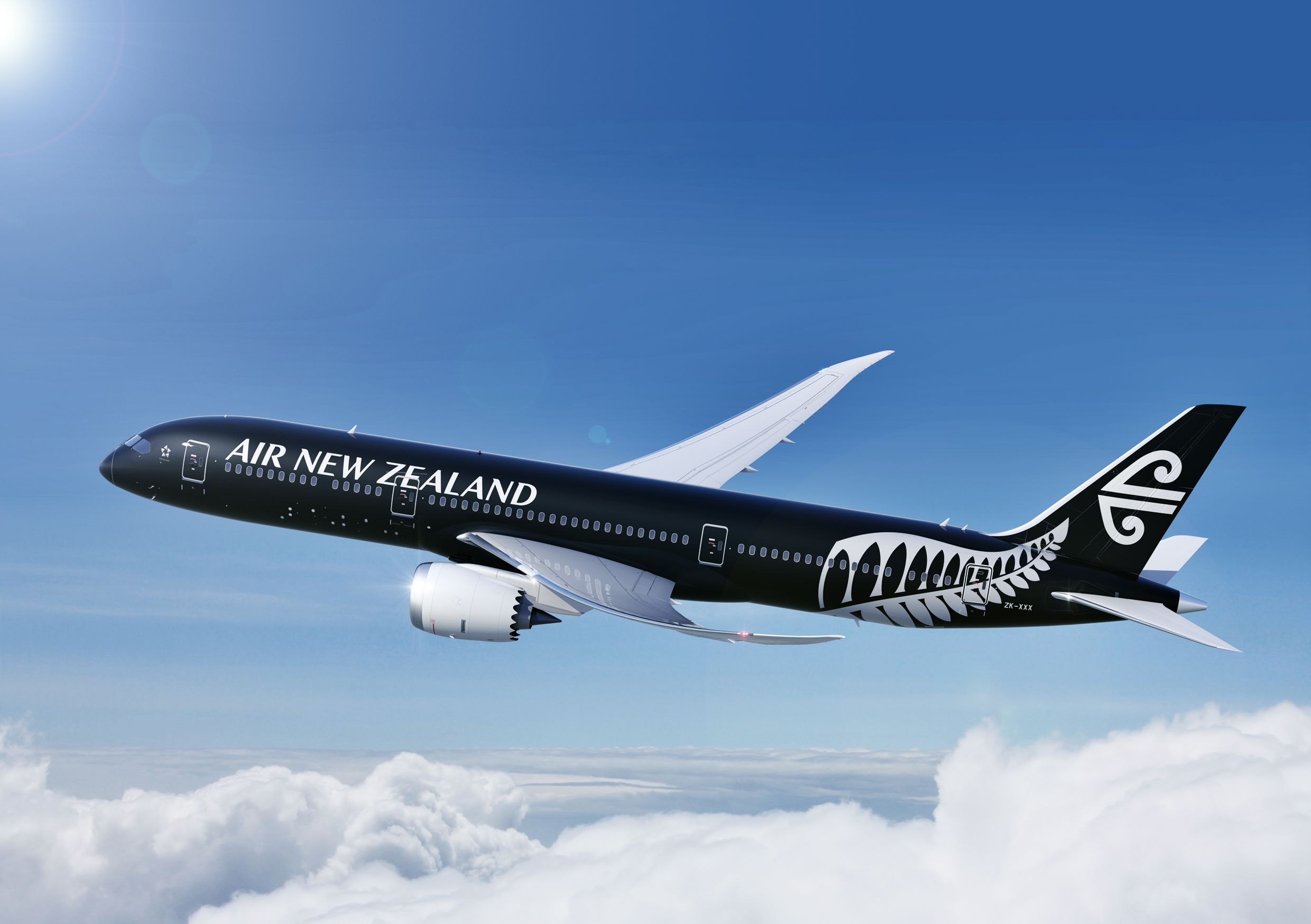 Mike Yardley Flight checking Air New Zealand to California