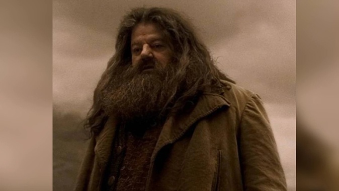 UK actor Robbie Coltrane, known for playing Hagrid in the Harry Potter films, has died at 72. Photo / Supplied