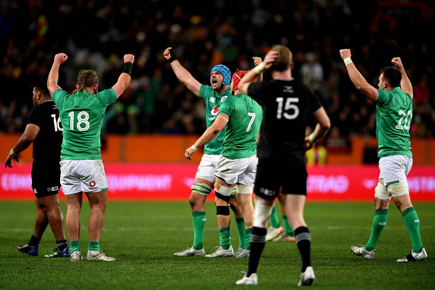 RTE Commentator On The Historic Win For Ireland Over The All Blacks