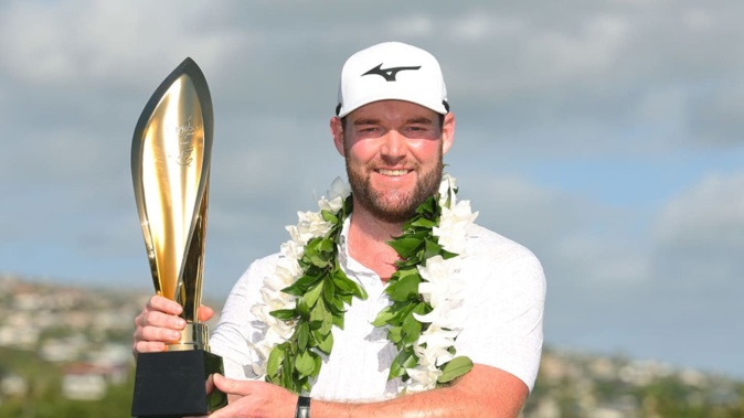 Grayson Murray after winning the Sony Open in January. (Photo / Getty Images)