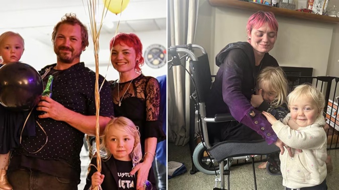 Mother of two Natasha Brucker, who suffers from one of the most painful conditions in the world, is desperately trying to raise funds for life-changing treatment only accessible to her in the US.