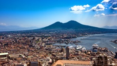 Sprawling Naples and Mountt Vesuvius. Photo / Supplied